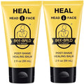 Bee Bald HEAL Aftershave for Men Healing Balm, Immediately Calms & Soothes Damaged Skin, Treats Bumps, Redness, Razor Burn & Other Shaving Post Shave Irritations, 2 Fl Oz (Pack of 2)