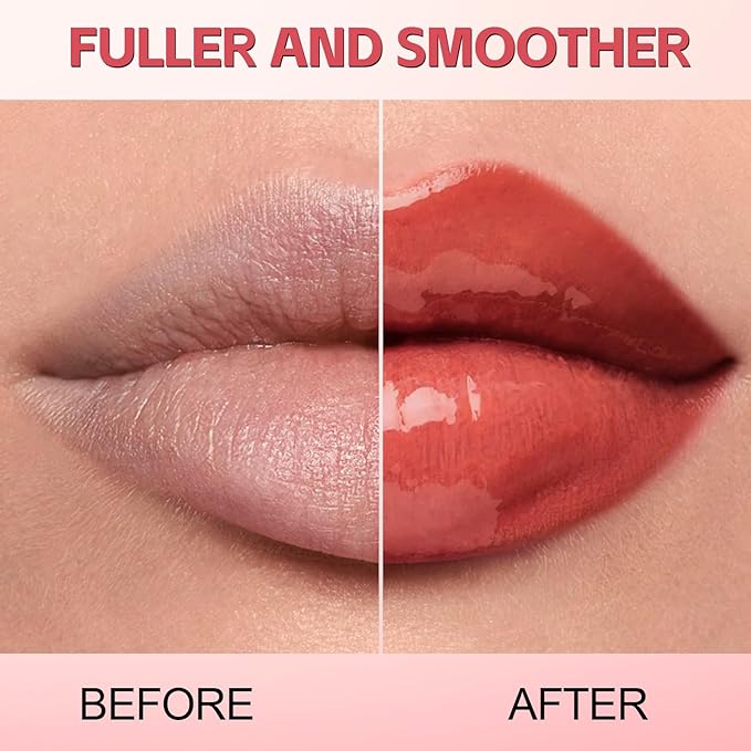 3D Voluming Lip Gloss Long Lasting Moisturizing Lip Gloss for Women Shine and Glowy Finish Lip Makeup