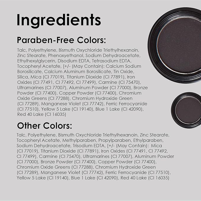 Vera Moore Eyeshadow, Highly Pigmented Eyeshades and Textures, Provide Bold and Lasting Looks, Suitable for Any Event, Easily Blendable Eye Makeup in Multiple Shades. (Noir)