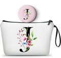 Birthday Friendship Womens Bridesmaid Proposal Personalized Gifts for Friend Sister Teacher Coworkers Bride Travel Makeup Cosmetic Bag with Mirror Valentines Mothers Day Christmas Graduation J