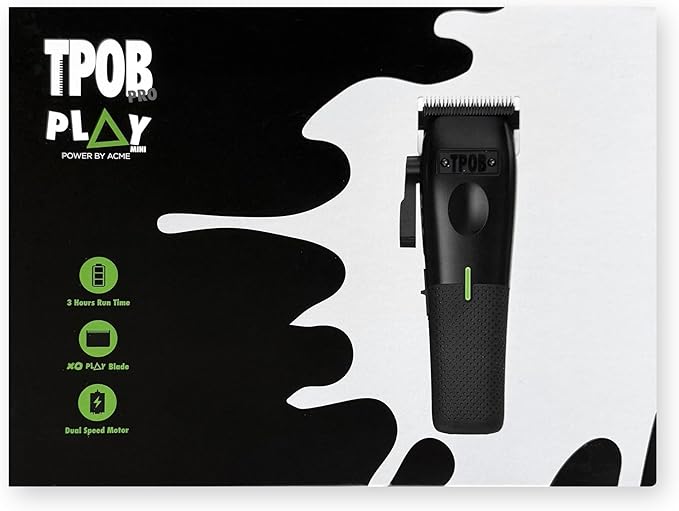 TPOB Mini Play Professional Hair Clippers (Black)