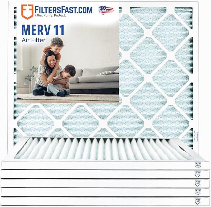 Filters Fast 16x32x1 Air Filter MERV 11, Made in the USA, Actual Size: by FiltersFast