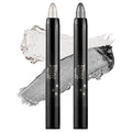 Boobeen Waterproof Eyeshadow Stick Shimmer Cream Eyeshadow Pen - Easy to Use Glitter Eye Makeup Kit (01# + 03#)