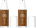 L’Oréal Paris True Match Super-Blendable Foundation, Medium Coverage Liquid Foundation Makeup with SPF 17, W10, Deep, 1 Fl Oz (Pack of 2)