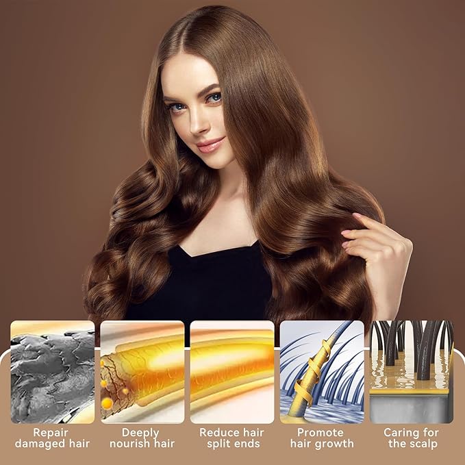 100% Unrefined Raw Batana Oil for Hair Growth,Dr. Sebi Batana Oil from Honduras,Natural Hair Growth Oil Prevents Hair Loss,Repair Damaged Hair.Eliminates Split Ends for Men & Women 4.23 OZ