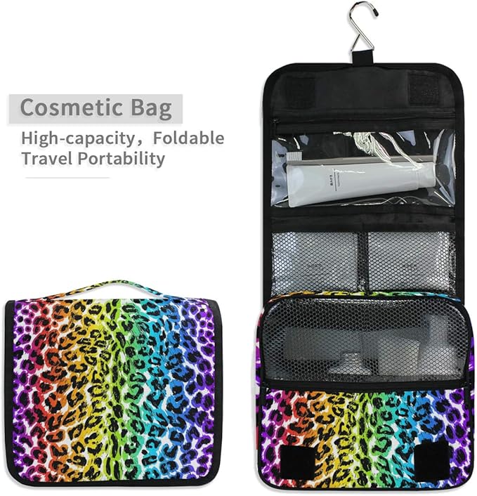 senya Hanging Travel Toiletry Bag Kit Makeup Case Cosmetics Organizer for Men Women