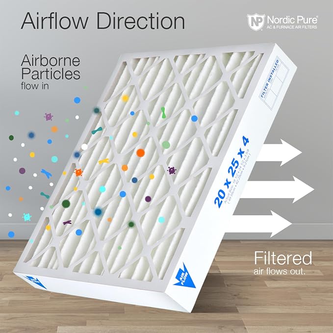 Nordic Pure 16x25x4 Pleated Air Filters MERV 15 Plus Carbon 1 Pack - Image 8