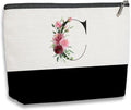 Initial Makeup Bag, Personalized Gifts for Women, Personalized Makeup Bag, Bridesmaid Gifts, Cosmetic bags for Women (Letter C)