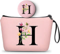 Birthday Inspirational Bridesmaid Proposal Team Small Gifts for Women Mom Aunt Teacher Sister Coworkers Makeup Cosmetic Bag Travel with Mirror Mothers Day Christmas Graduation H