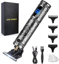 RESUXI Hair Clippers for Men Hair Trimmer for Barbers,Professional Cordless T Blade Trimmer, Beard Edger Liners,Barber Shavers,Ornate Knight Close-Cutting Hair Machine