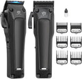 Royal Clips - Fade Kit 2.0 Clippers - 7000rpm Professional Hair Clippers for Men - Detachable DLC Fade Blade - Cordless & Rechargeable - Ideal Holiday Gift for Men, Fathers, Brothers & Barbers (Black)
