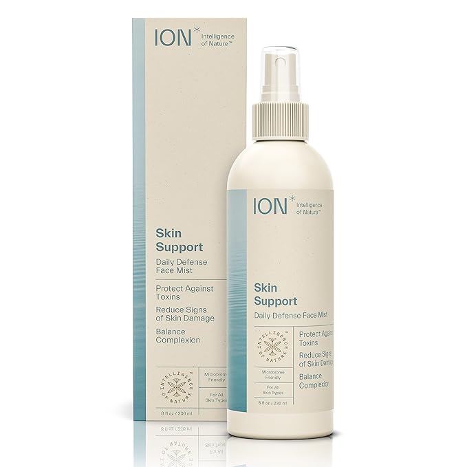 ION* Intelligence of Nature Skin Support Face Mist Hydrating Spray - Refreshing Facial Mist Spray for Daily Use, Vegan Friendly Formula to Refresh Skin for Women & Men - 8 fl oz (Pack of 1)