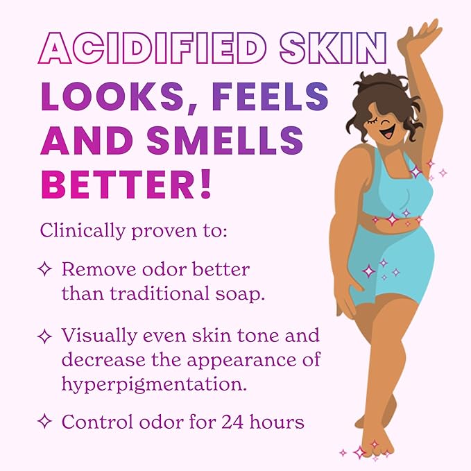 Lume Acidified Body Wash - 24 Hour Odor Control - Removes Odor Better than Soap - Moisturizing Formula - Formulated Without SLS or Parabens - OB/GYN Developed - 8.5 ounce (Pack of 2) (Toasted Coconut)