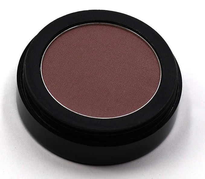 Mauve Plum Matte Satin Velvet Pink Rose Purple Red Opaque Pressed Powder Single Vegan Eyeshadow; Talc, Paraben & Cruelty Free