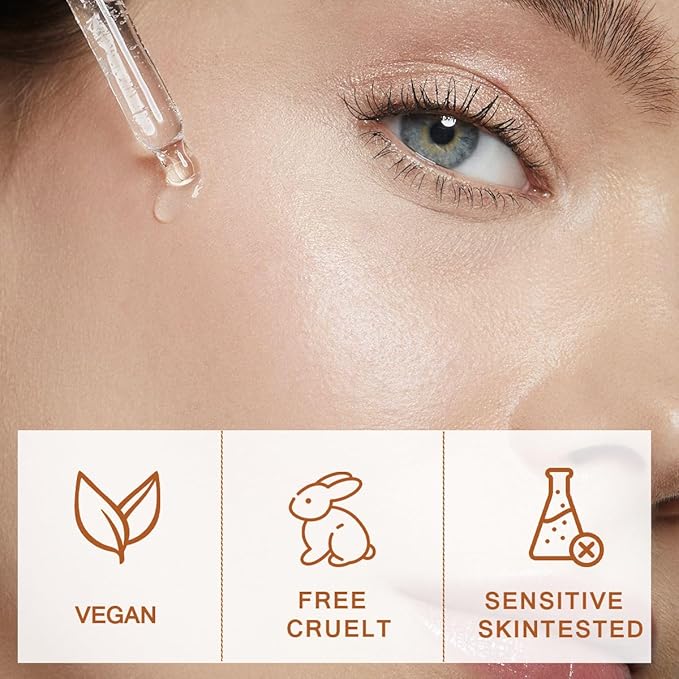 Vitamin C Serum for Face Skin Care Illuminating Serum with Hyaluronic Acid & Collagen, Brightening, Antioxidant, Anti Aging Wrinkles, Glow, Dark Spots Remover Women Hydrating Facial Serums 30ml/1.01oz