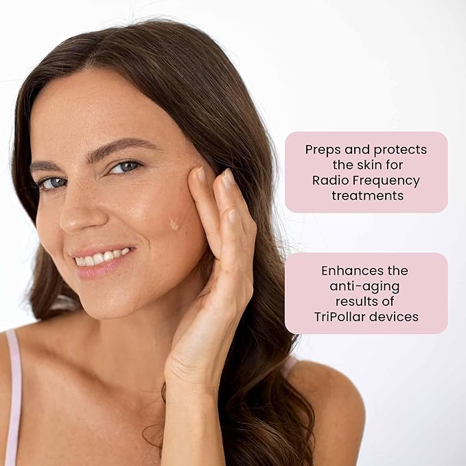 TriPollar Activator Gel 50ml (X4) - High Radio Frequency Skin Tightening Facial Machine Gel - Professional Home RF Anti-Aging Formula - Compatible with Stop Devices - FDA Cleared