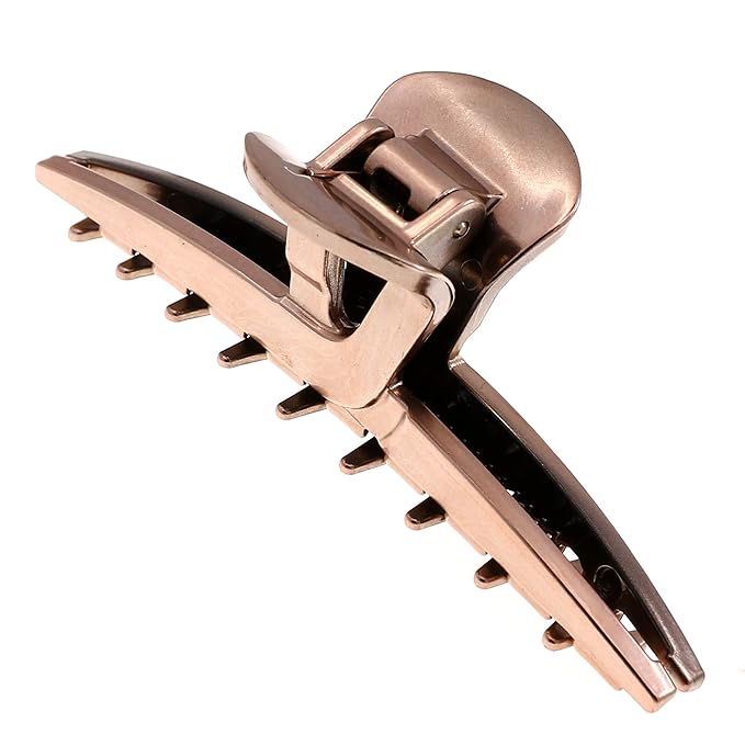 Camila Paris CP2597 French Hair Clip for Women, Narrow, Strong Hold Grip Double Teeth Girls Hair Claw Clips Jaw, Fashion Durable Styling Hair Accessories for Women, Made in France