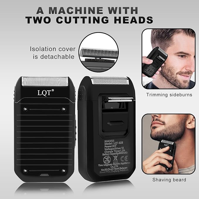 Hair Clippers for Men,3 In1 Cordless Beard Trimmer Electric Shavers,T-Blade Barber Clippers and Trimmer Set,Electric Hair Cut Machines,Men’s Grooming Kit for Gifts,for Home, Barber