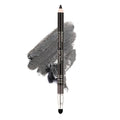 Radiant Professional Waterproof Eyeliner Pencil - Eyeliner Waterproof Smudge Proof for Woman - Long Lasting Under Eye Pencil for Smoky Eye - Soft Waterline Eye liner Smudger Tool, Pure Grey (02)
