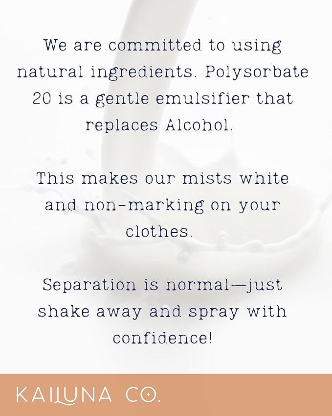 Orange Patchouli Natural Hair & Body Mist Spray, Pure Essential and Fragrance Oils, Alcohol-Free, Handmade in California, 0.5Fl Oz