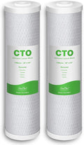 SimPure Whole House Water Filter Cartridges 5 Micron 20" x 4.5" CTO Activated by SimPure_Water
