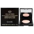 GA-DE Velveteen Matte Eyeshadow Mono, 228 - Eye Makeup, Pressed Powder EYESHADOW with Almond Oil - Intense or Subtle Shading - 0.105 oz