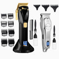 Fagaci Professional Hair Trimmer & Hair Clippers Set with Precise Cutting, Cordless Hair Clippers for Men Professional, Barber Clippers, Hair Trimmers for Men, Hair Clippers Cordless 440C Blades