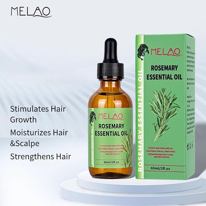 Organics Rosemary Mint Scalp & Hair Strengthening Oil for All Hair Types, 2 Ounce (2 FL Rosemary Mint Oil)