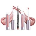Runway Rogue LuxGloss Kit with 2 Moisturizing Shimmer Lip Gloss Tubes (‘Strike a Pose’ and ‘Fashion Week’) and 1 Matte Lip Liner Pencil (‘Work It Babe’)
