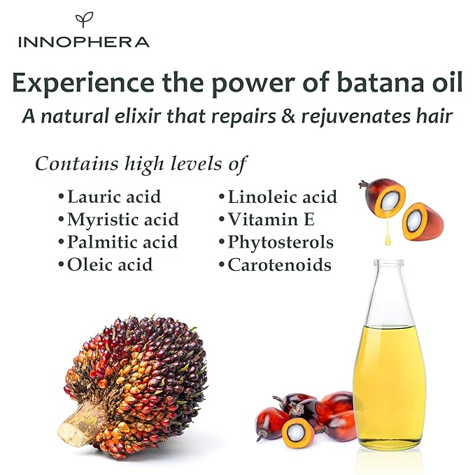 Batana Oil Hair Growth & Scalp Serum ‒ With Jojoba, Argan, Rosemary & Lavender Oils ‒ Natural Vegan Thickening, Moisturizing & Strengthening Serum ‒ 4 fl. oz.
