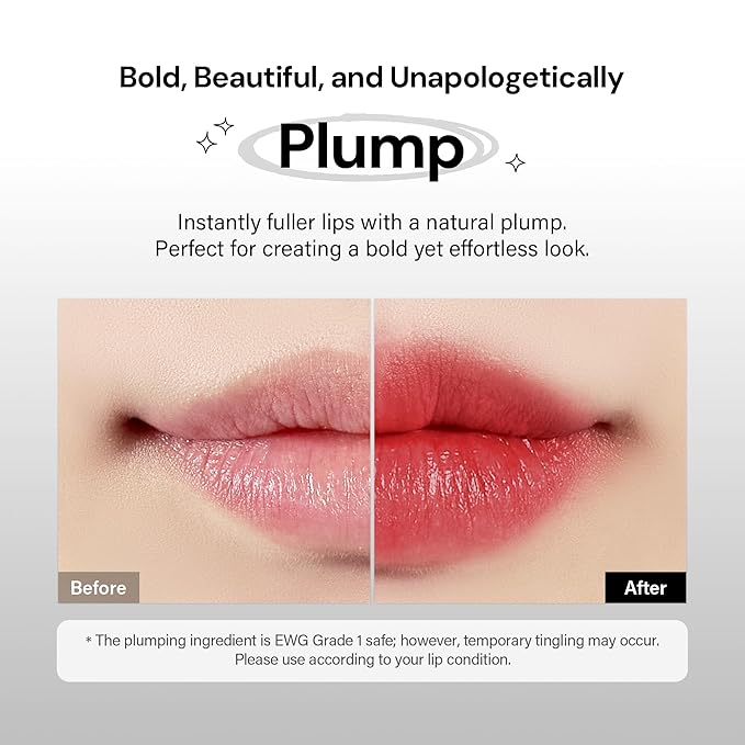 Liptique Korean Lip Stain Peel Off - 24 Hour Long Lasting Lip Tattoo, Waterproof & Transfer Proof, Nourishing & Hydrating Lip Tint for Women, Instant Plumping Lip Tints Peel Off (003 BLUNTO)