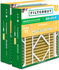 Filterbuy 20x21x5 Air Filter MERV 11 Superior Pet & Allergy Defense, by Filterbuy