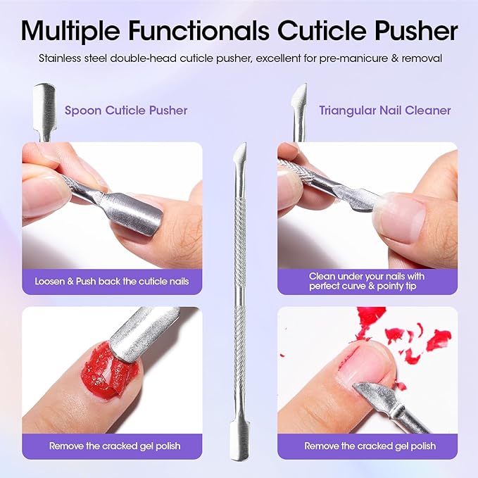 Gellen Gel Nail Polish Remover, Gel Remover for Nails Quickly in 2-5 Minutes, Easy Use No Need to Soak or Wrap, Professional Nail Gel Remover Kit, Gellen Gel Polish Remover Pro