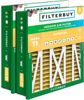 Filterbuy 20x20x5 Air Filter MERV 11 Superior Pet & Allergy Defense, by Filterbuy