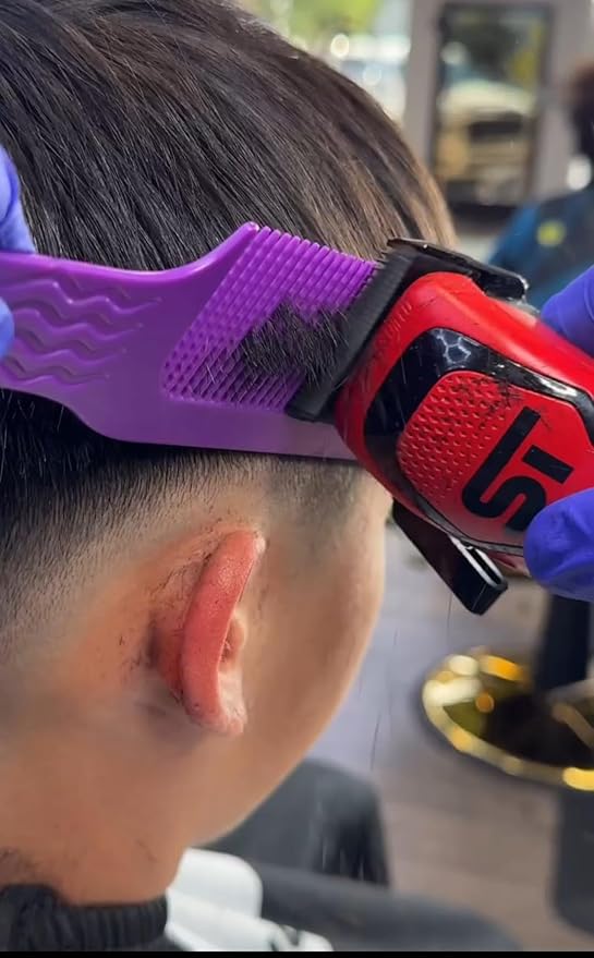 Supreme Trimmer Darkstar 72 Clipper with Magnetic Vector Motor | 180 Min Run Time, 9000 RPM Barber Hair Clipper | Low Noise, Professional Clipper DLC Blades | STC72