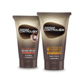 Just for Men Control GX Multipack, 2 in 1 Grey Reducing Shampoo and Conditioner and Mustache and Beard Wash, Gradually Colors Grey Hair, 4 oz. Bottles