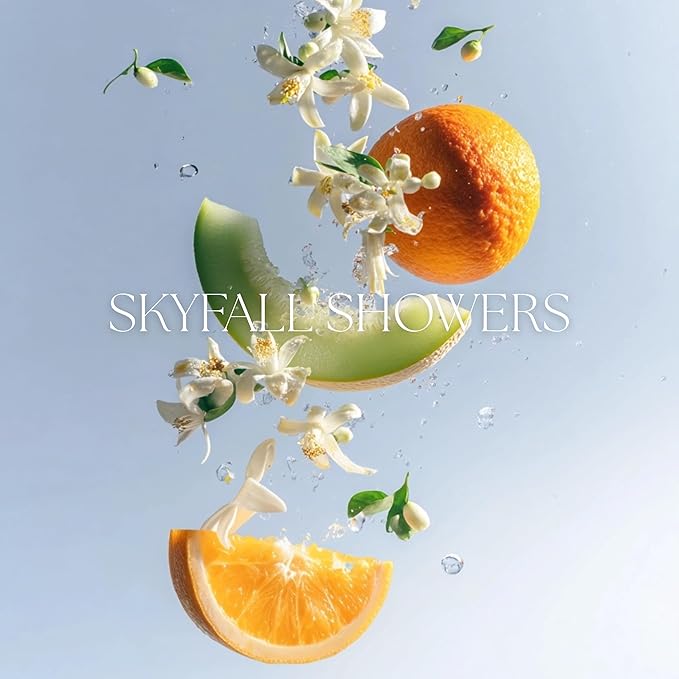Levona Scent Essential Oil - Luxury Aroma for Home, Office, Hotel & Spa, Ideal for Humidifiers & Diffusers, Hotel Fragrance with Neroli, Orange & Melon - 10ml / 0.33 fl oz, Skyfall Showers