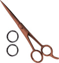 Utopia Care Hair Cutting and Hairdressing Scissors 6.5 Inch, Premium Stainless Steel shears with smooth Razor & Sharp Edge Blades, for Salons, Professional Barbers, Bronze