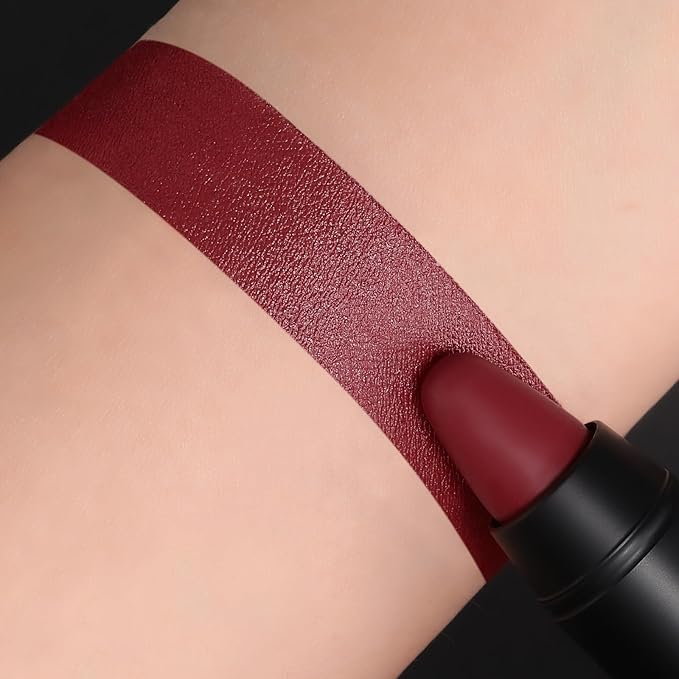 FOCALLURE Ultra Chic Lipstick,Rich Vitamin E Lip Crayon,Lightweight Color without Drying or Fading,Long Lasting Waterproof Lips Makeup,STIZZA