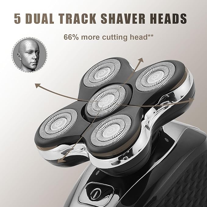 Shaver Replacement Head Compatible with Remington Balder Pro Head Shaver ModelSPR-XR7000,Sharp and Fresh Flexible StainlessSteel Replacement Blades.(3pack)
