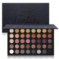 Professional Neutral Smokey Eyeshadow Makeup Palette, Matte Shimmer Metallic Black Grey Dark Goth Eye Shadows for Halloween, Pigmented Warm Smoky Naked Nude Rosy Gold Brown Pallet Daily Make Up Kit