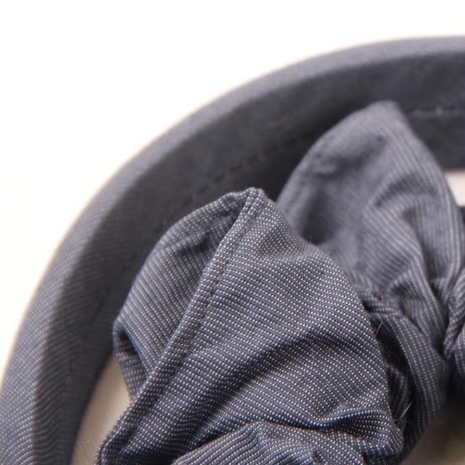 Headband and Scrunchie Set for Women 2Pack Hair Ties for Girls Elastics Bands Ponytail Holder Hair Accessories Royal Blue
