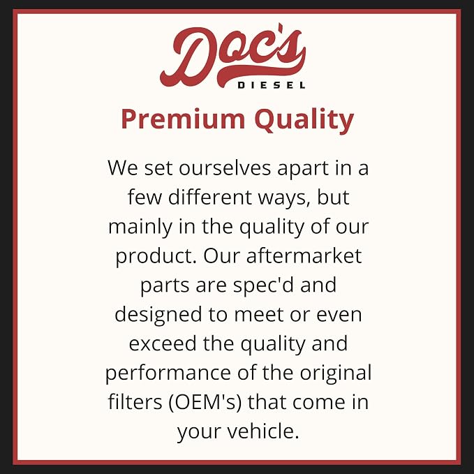 DOC'S DIESEL 6.6L Duramax Air Filter 2017-2019 | Replaces A3231C | 12 Pack | - Image 6