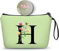 Birthday Inspirational Bridesmaid Proposal Team Small Gifts for Women Mom Aunt Teacher Sister Coworkers Makeup Cosmetic Bag Travel with Mirror Mothers Day Christmas Graduation H