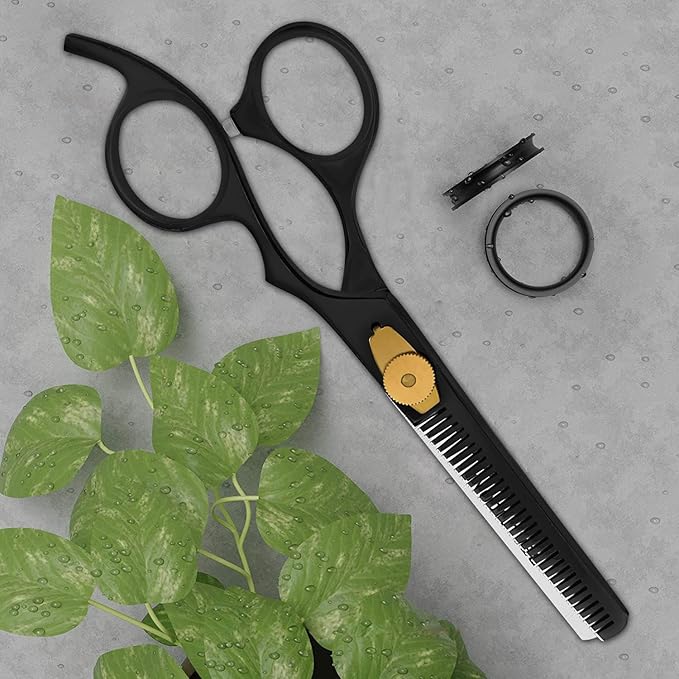 BEAUTICONE Thinning Shears for Hair Cutting, Professional Barber Hair Scissors, texturizing shears for Women/Men Trimming, Salon, Hair Layering scissor, Stainless Steel