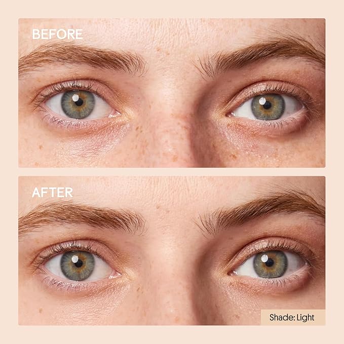 Winky Lux Peeper Perfect Under Eye Concealer, Makeup & Eye Brightener, Full Coverage Concealer for Dark Circles, Color Corrector & Eye Primer, With Collagen, Hyaluronic Acid & Vitamin E (Very Fair)
