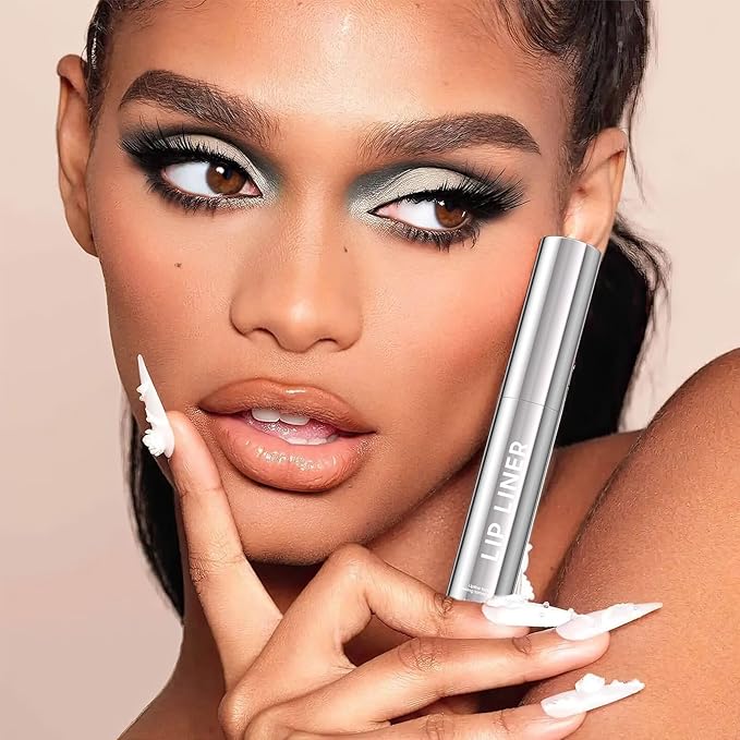 Lip Stain Peel Off - Waterproof Lip Liner, Long Lasting Transfer Proof & Smudge-Proof Lip Liner Stain Moisturizing Easy to Use Natural Lip Color (Rose)