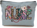 Nurse Makeup Bags,Nurse Gifts for Women,Nurse Cosmetic Bags With Zipper,Nurse Gifts for Nursing Student,Student Nurse Gifts(Blue)
