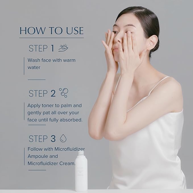 Radiansome100 Microfluidizer Essential Toner – 120ml | Advanced Hydration and Nourishing Skincare | Supports Skin Absorption and Helps Maintain Moisture Barrier