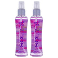 So...? Sweet Pea Body Mist for Women - 3.5 oz Body Mist - Pack of 2